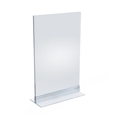 Azar Displays 7" x 11" Vertical/Horizontal W/ T-strip Holder, PK10 102716-10PK